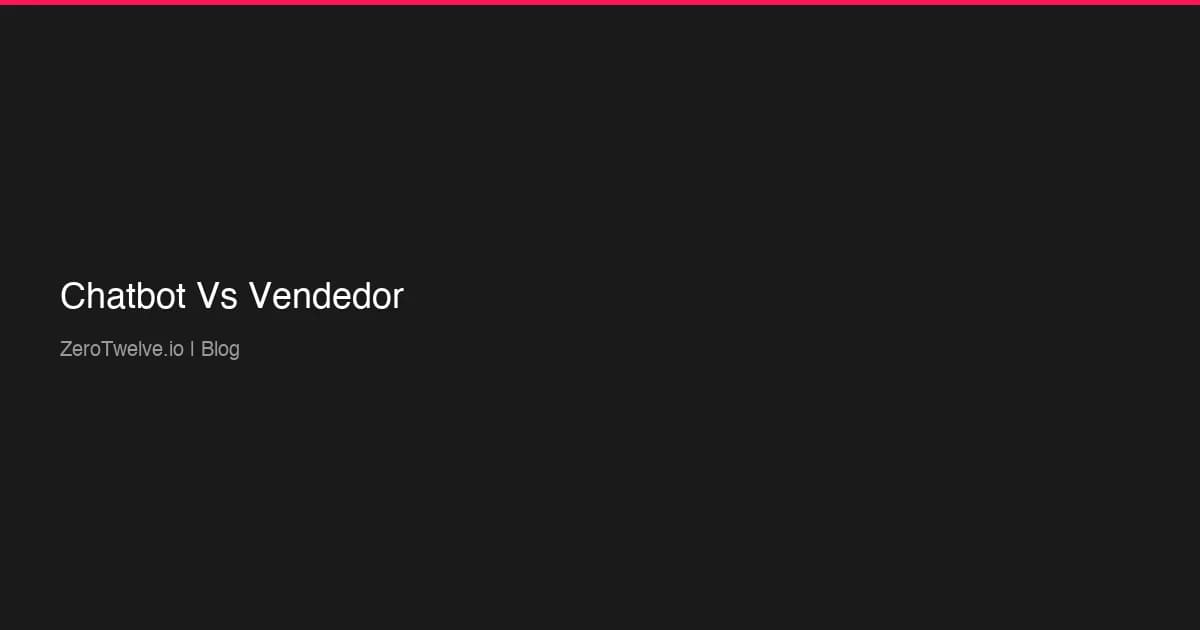 Visual comparison between an AI chatbot and a human salesperson